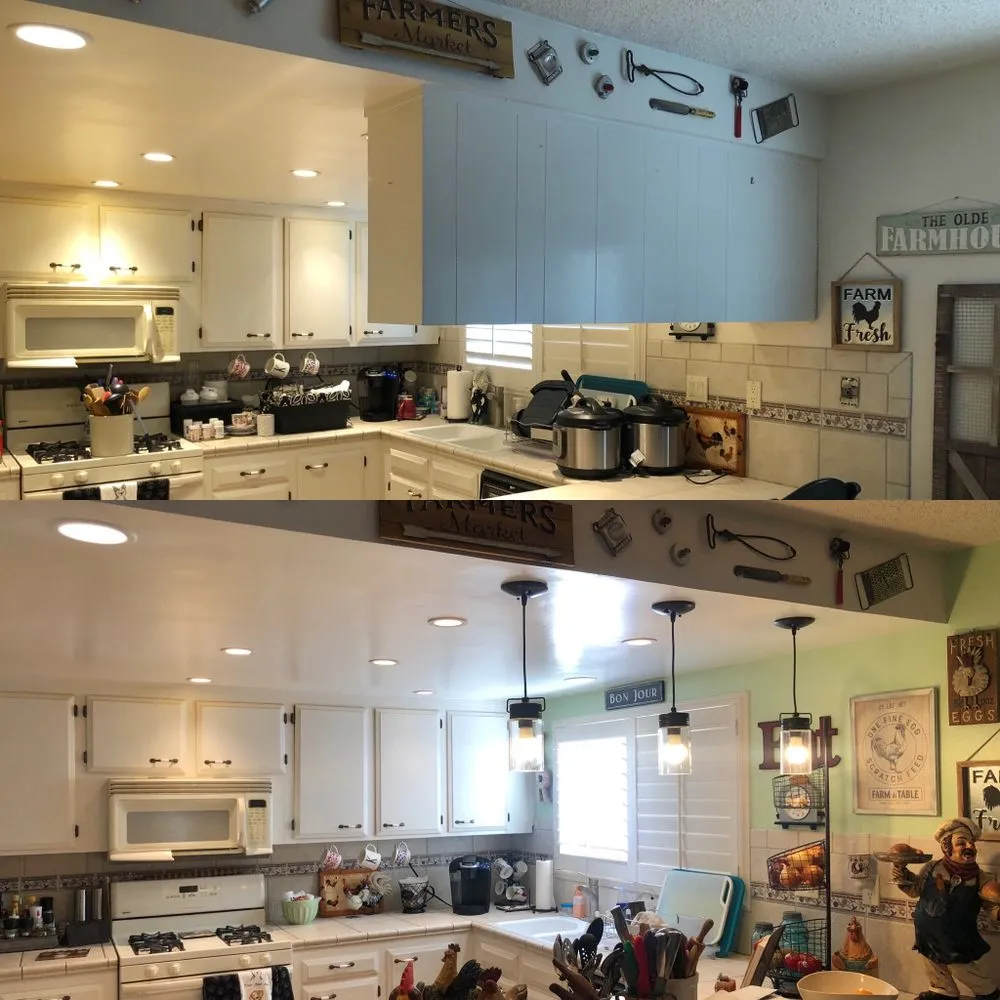 Professional electrician providing emergency electrical service in , 