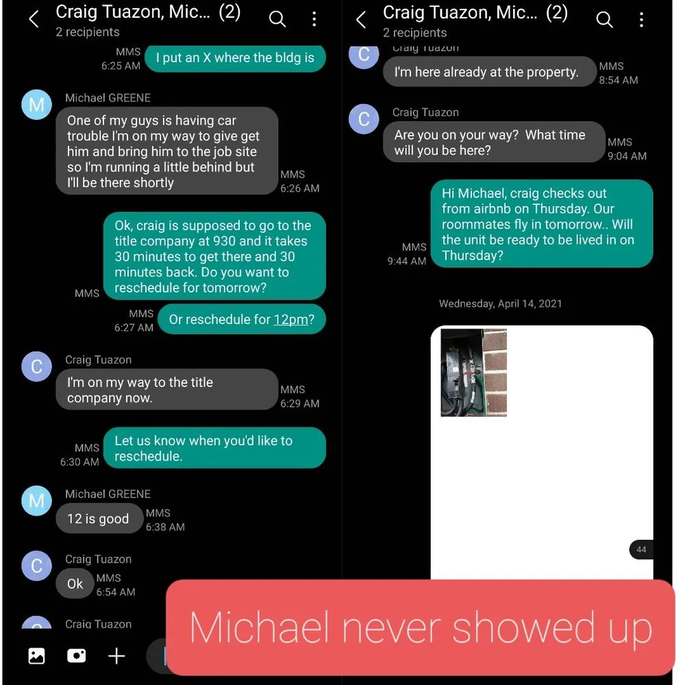 Slide of Handyman Greene