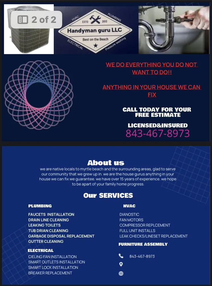 Slide of Handyman Guru