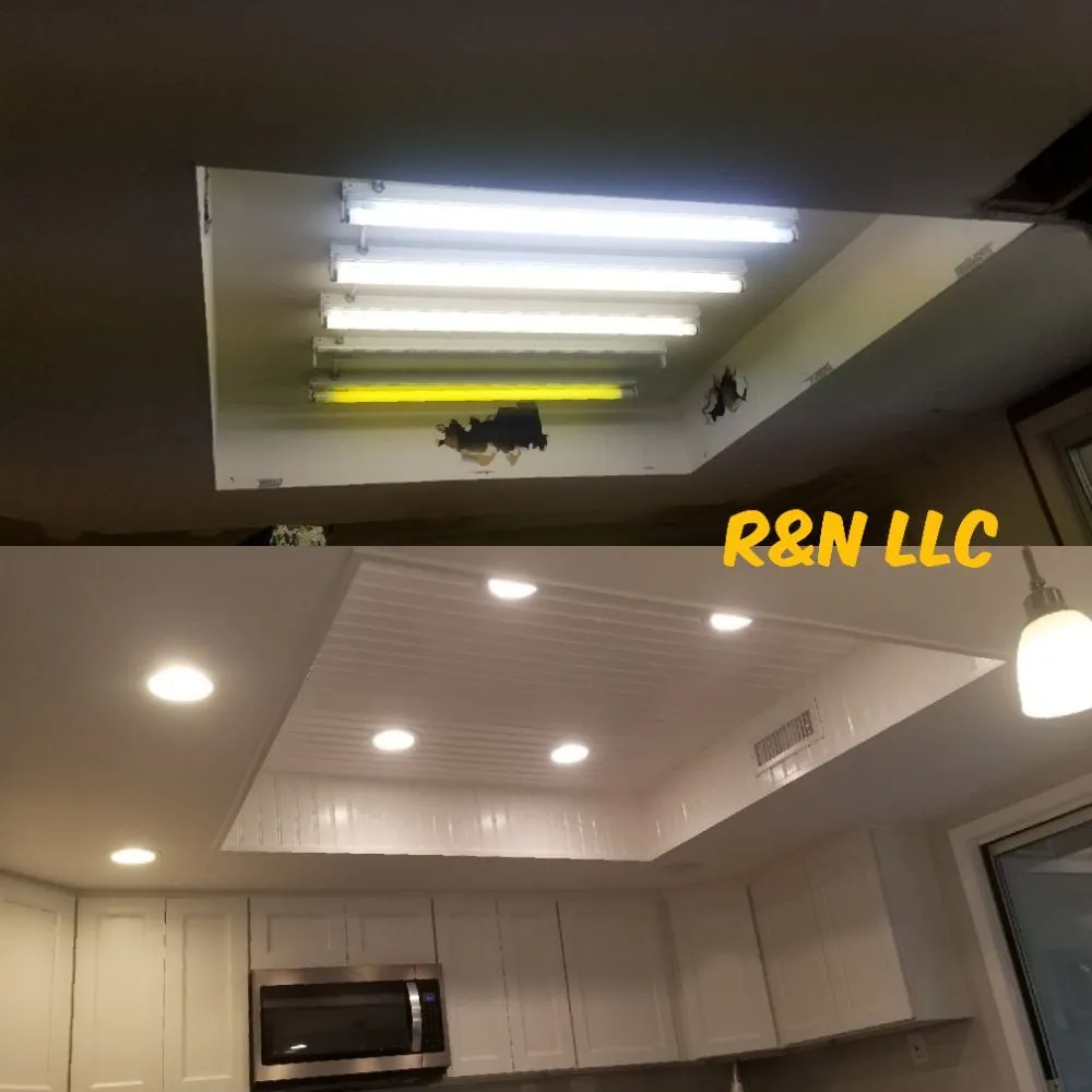Affordable electrical service for homes in lighting installation,  by 