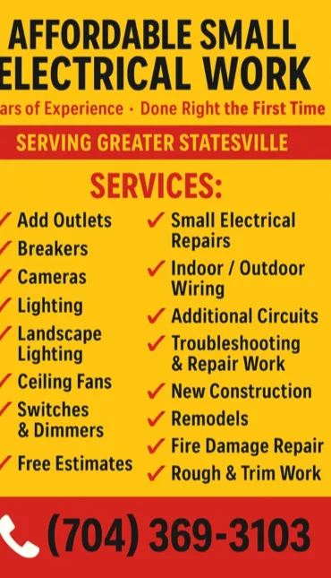 Slide of Handyman services