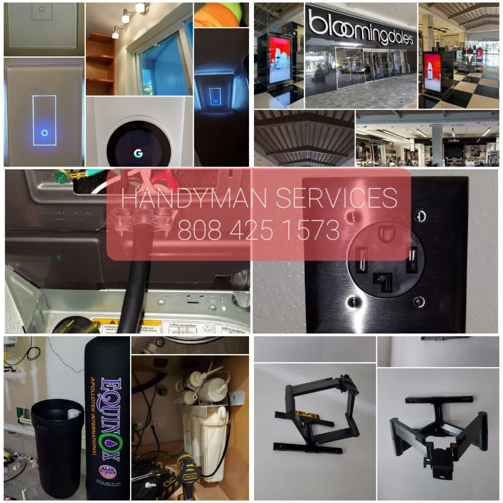 Professional electrician providing circuit breaker repair in Urban Honolulu, HI - Handyman Services