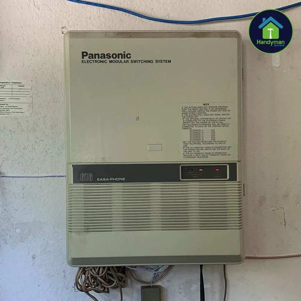 Emergency electrical service for homes in wiring installation,  by 