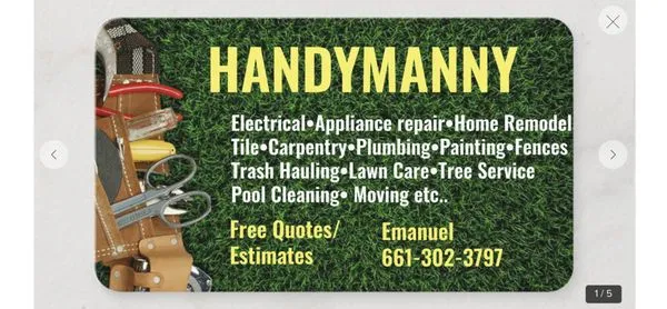 Handymanny's Sevices Logo