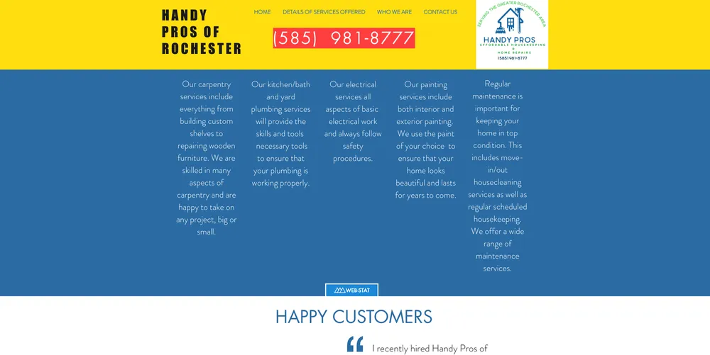 Slide of HandyPros Of Rochester