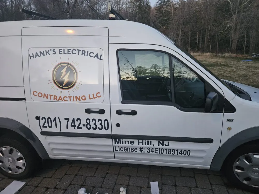 Slide of Hank's Electrical Contracting