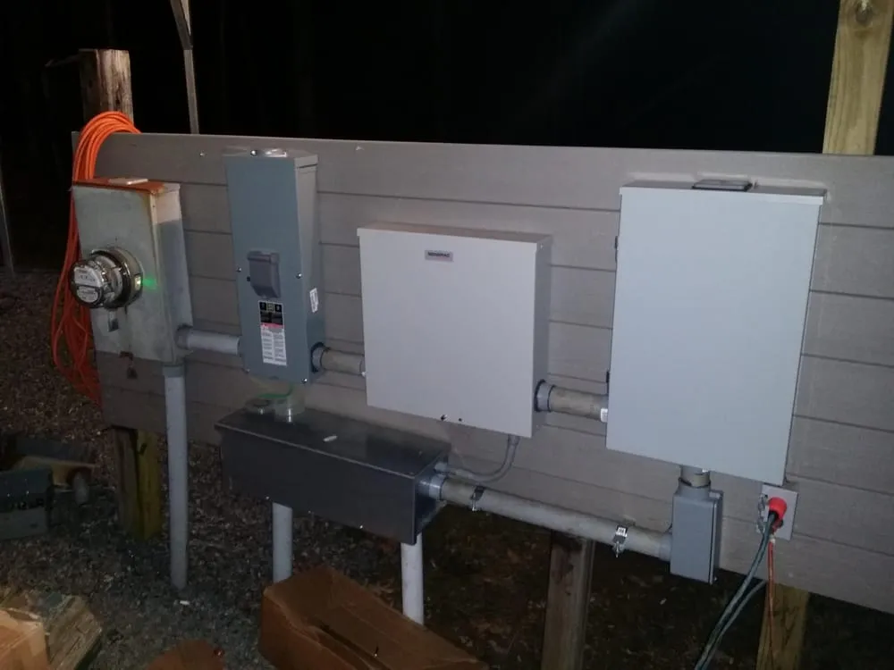 Professional electrician providing wiring installation in Spotsylvania, VA - Hanneman & Sons Electrical Services
