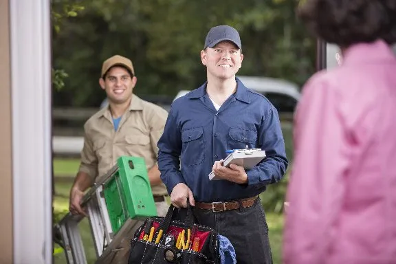 Slide of Happy Customers Electrical Services