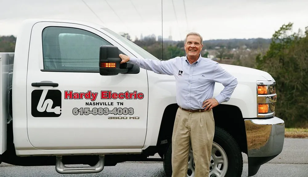 Slide of Hardy Electric