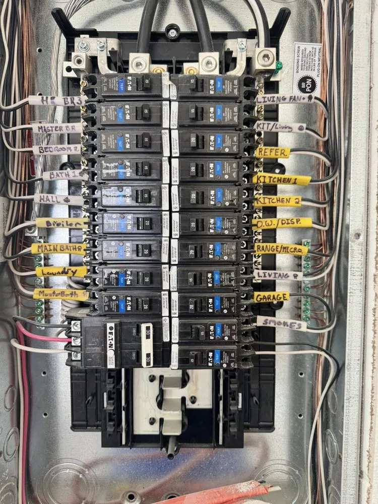 Slide of Harlan Electrical Services