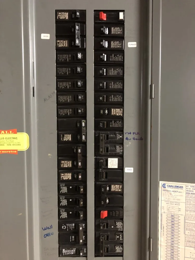 Slide of Harland Electric