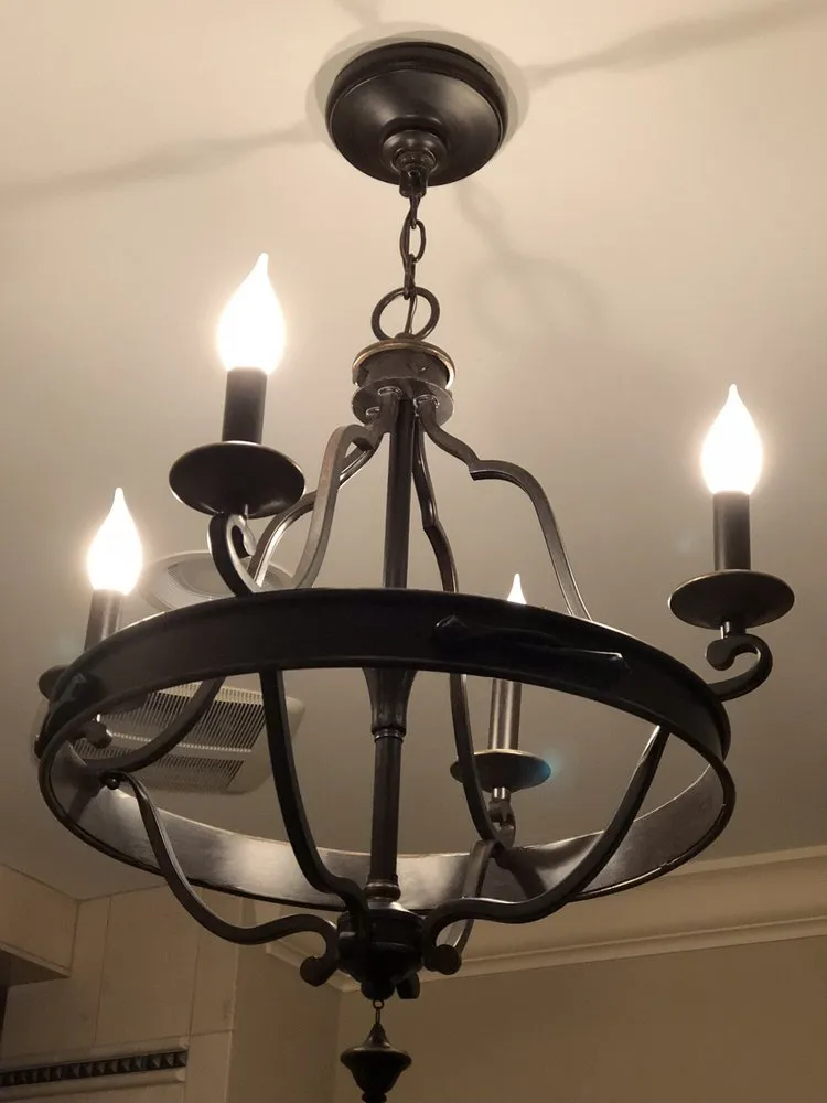 Professional lighting installation in , by Harmonic Home Services