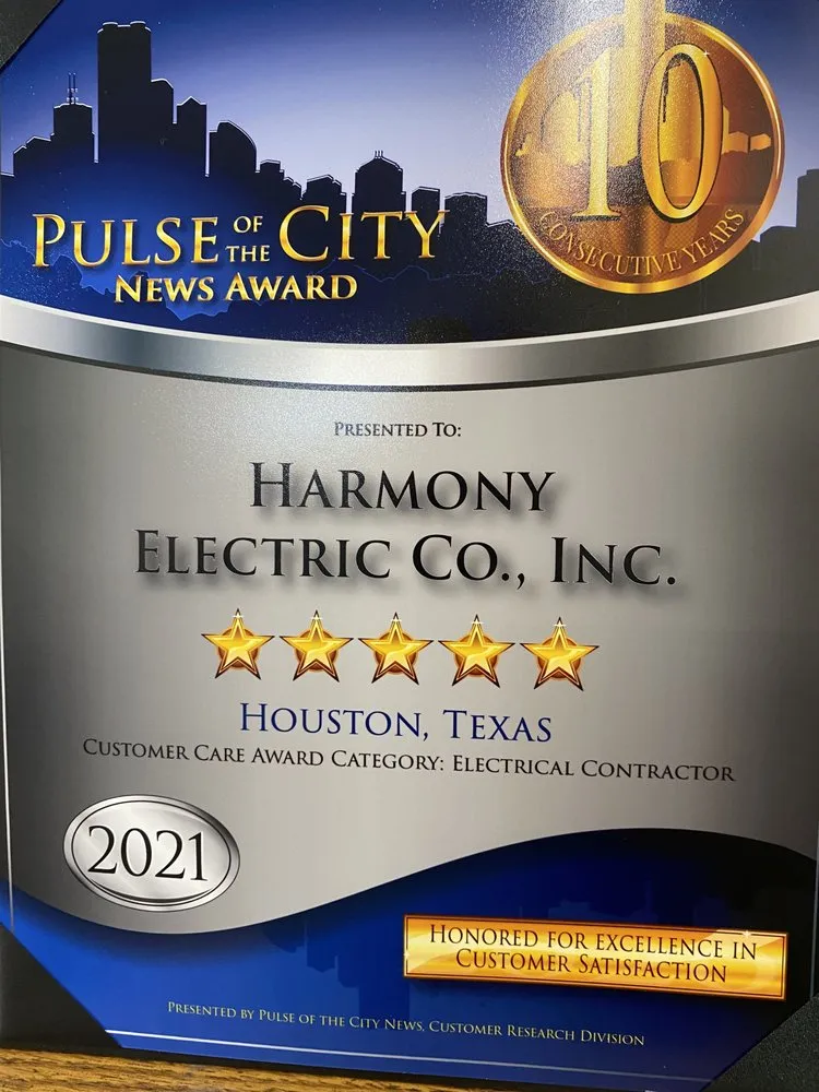 Slide of Harmony Electric Co
