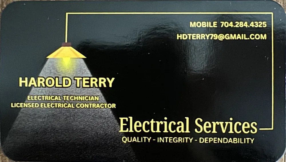 Slide of Harold Terry Electrical Service