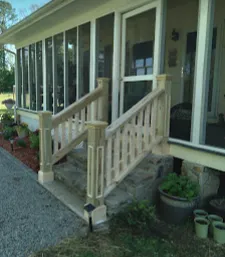 Slide of Harris construction