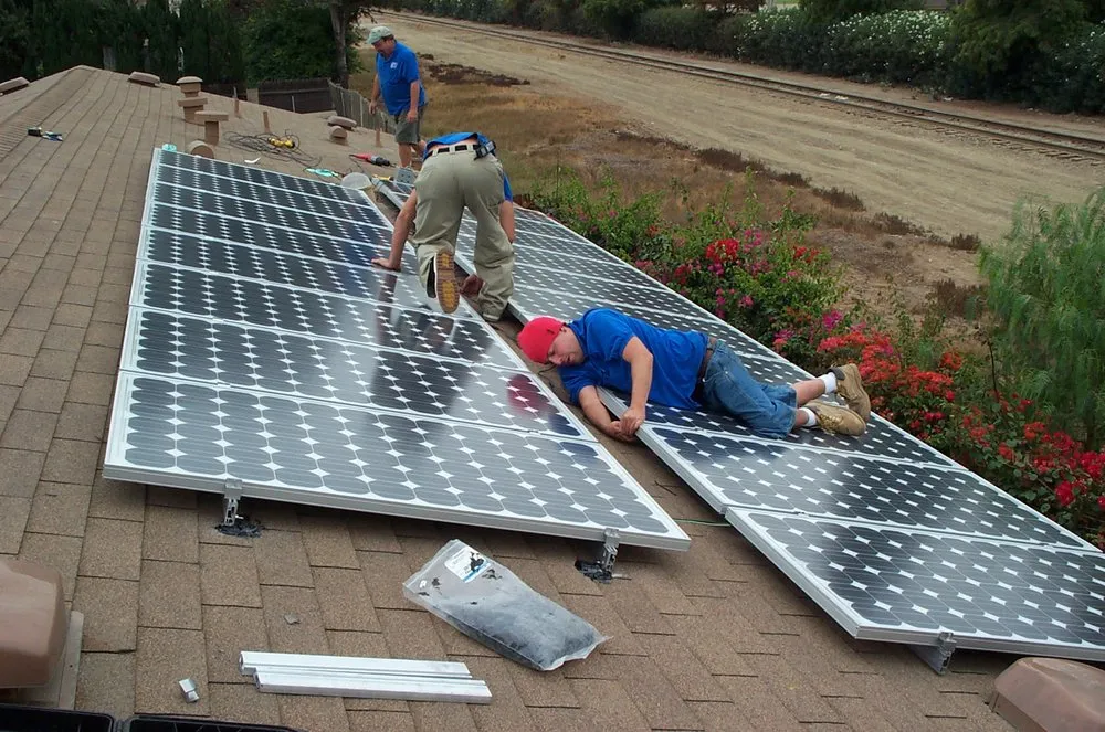 Slide of Harrison Electric & Solar