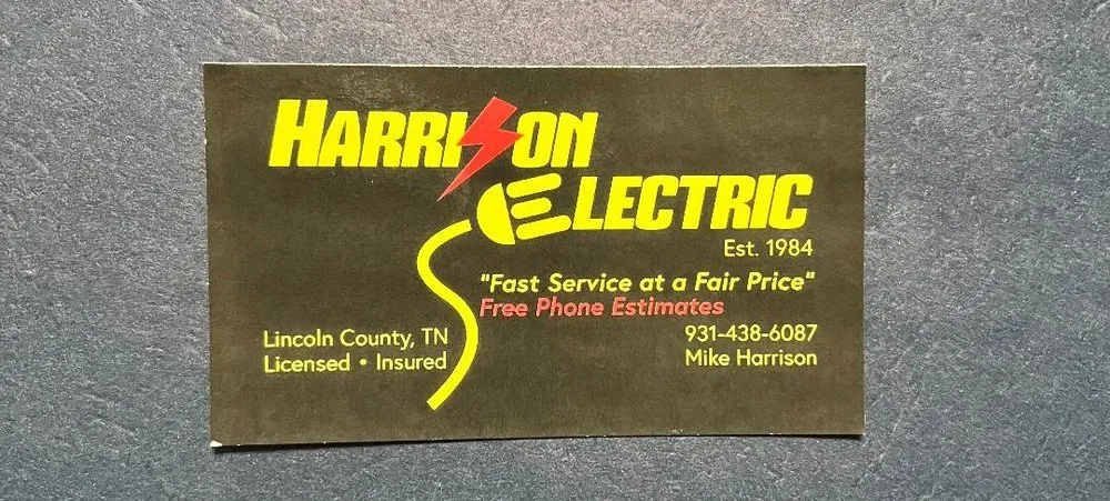 Slide of Harrison Electric