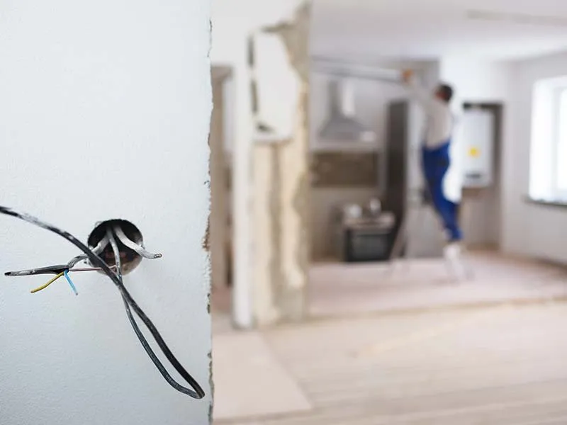 Affordable electrical service for homes in electrical repair, by