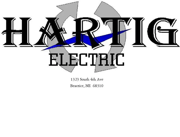 Slide of Hartig Electric
