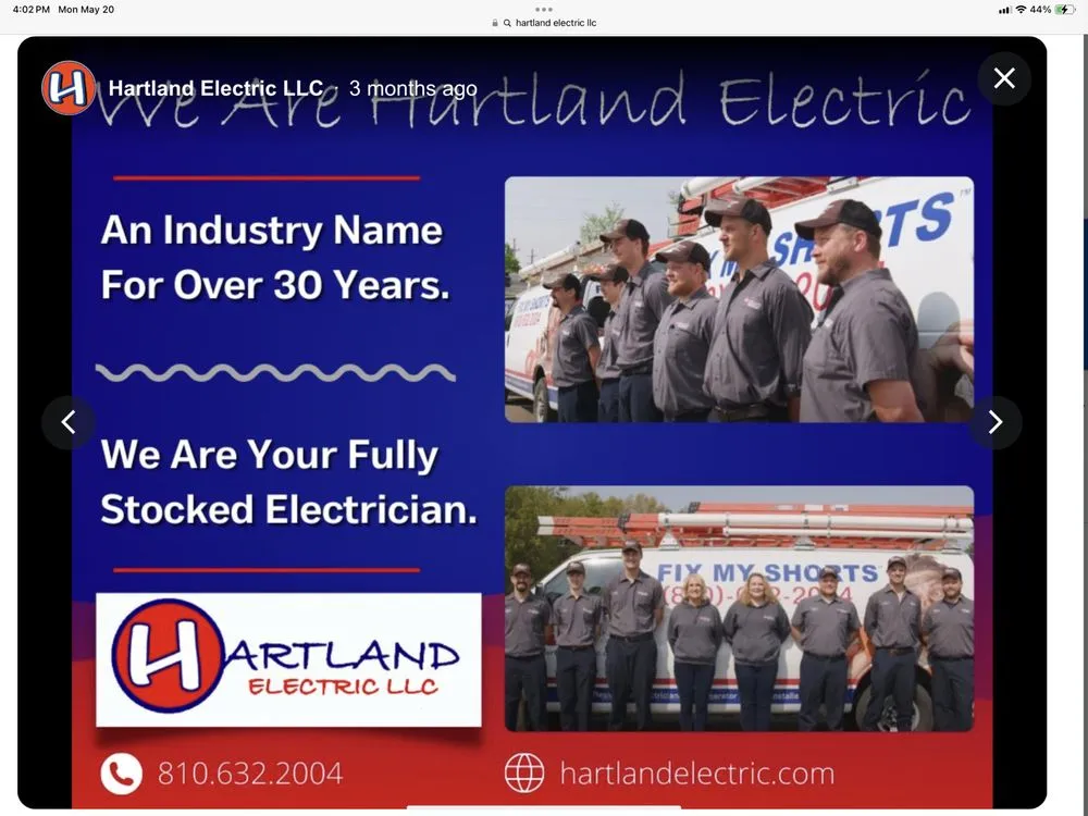 Slide of Hartland Electric