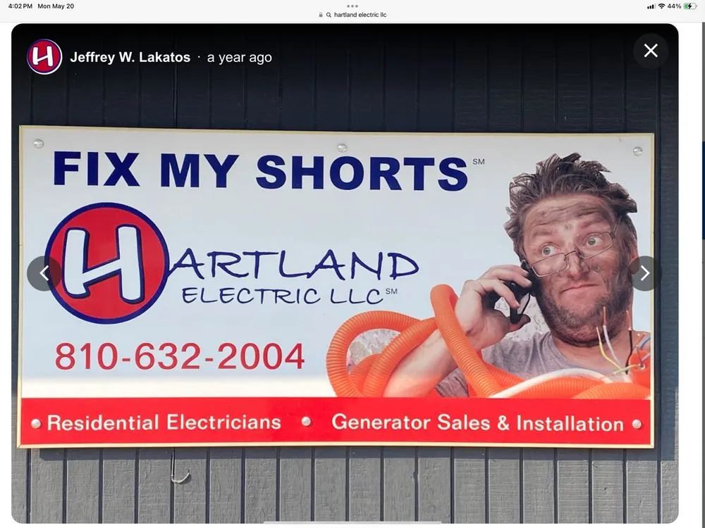 Slide of Hartland Electric