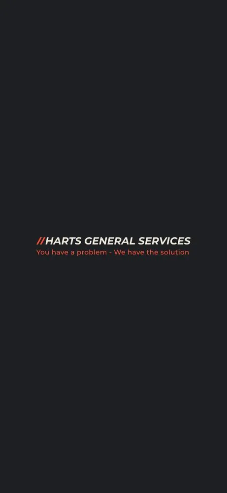 Slide of Harts General Services