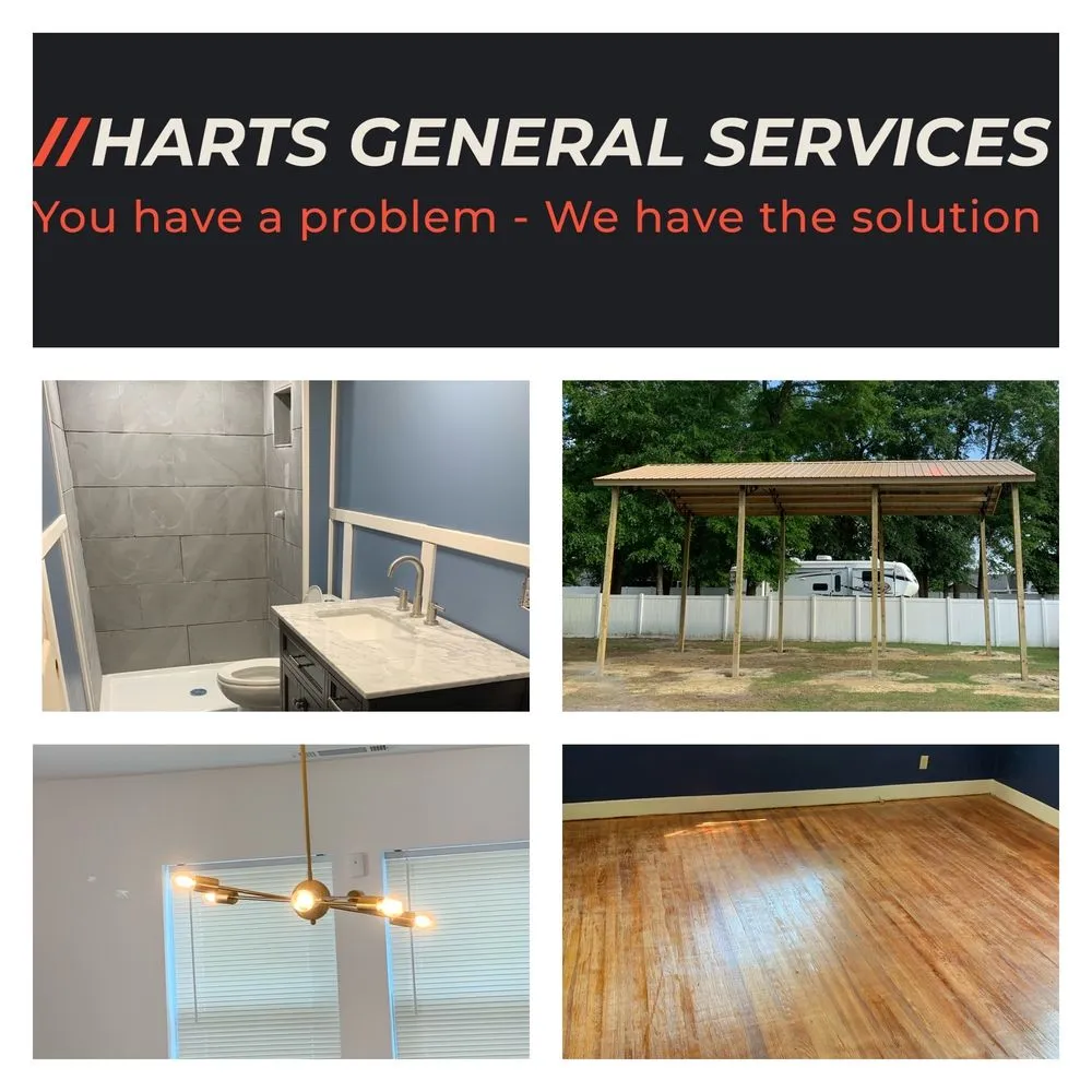 Slide of Harts General Services