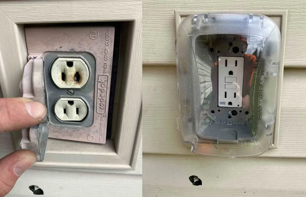 Certified outlet and switch repair experts serving ,  - Harts Plumbers, Electricians, & HVAC Technicians