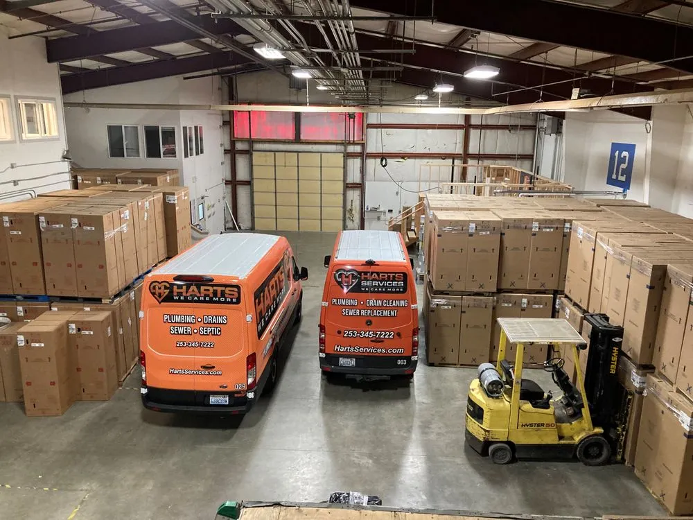 Slide of Harts Plumbers, Electricians, & HVAC Technicians