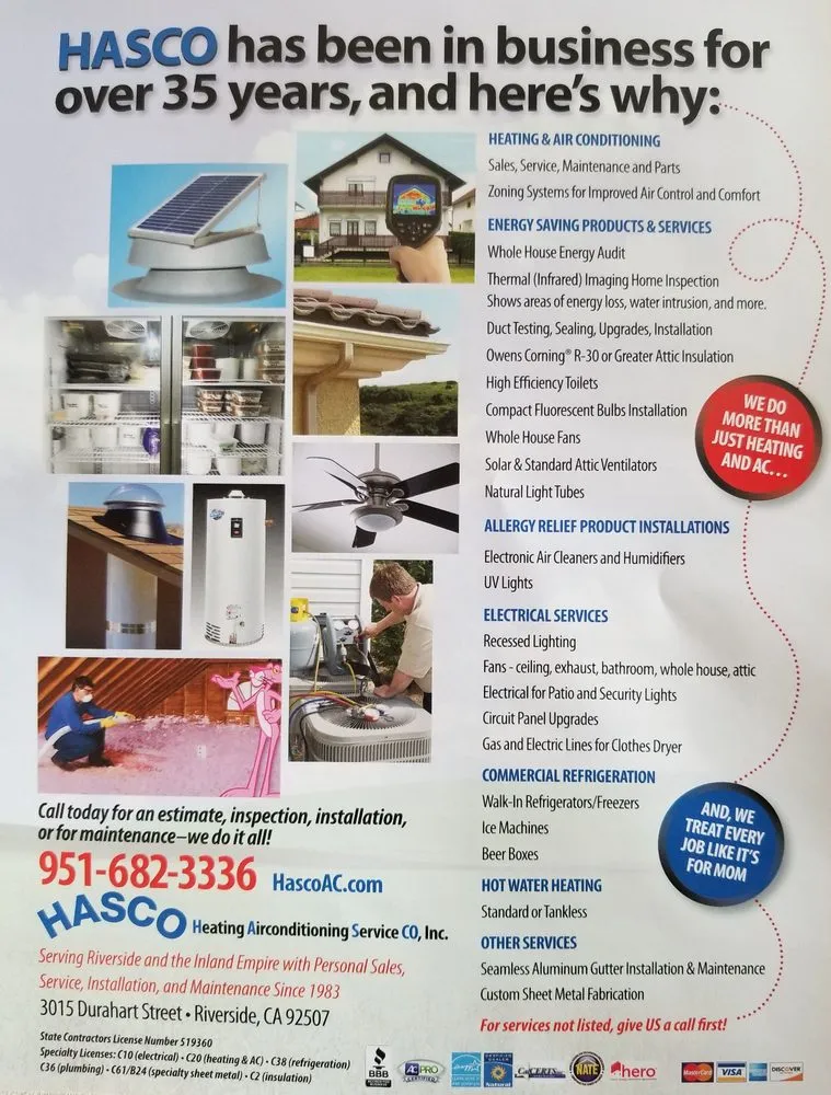 Slide of Hasco Heating-Air Conditioning