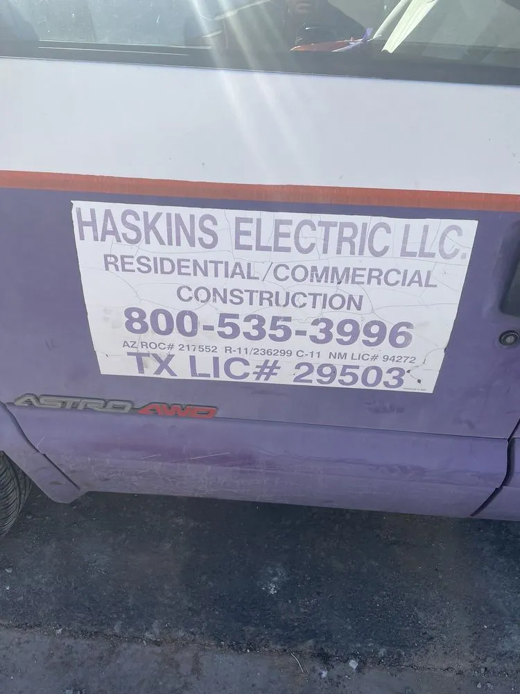 Slide of Haskins Electric, LLC