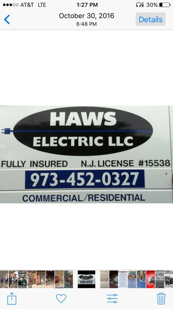 Slide of Haws Electric