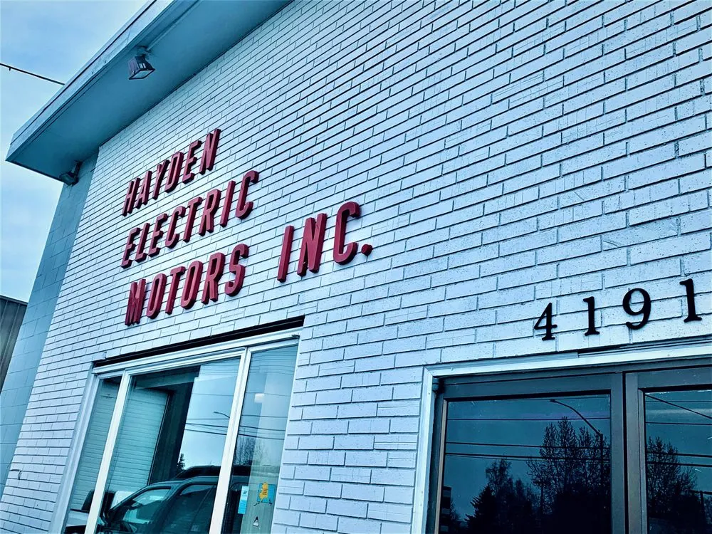 Slide of Hayden Electric Motors