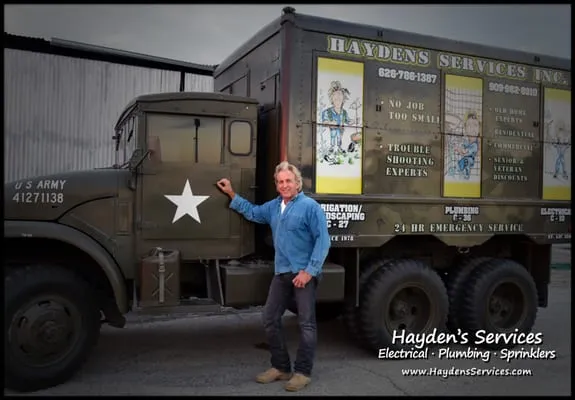 Hayden's Services Logo