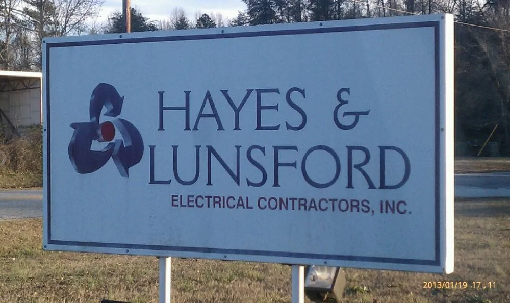 Slide of Hayes & Lunsford Electric