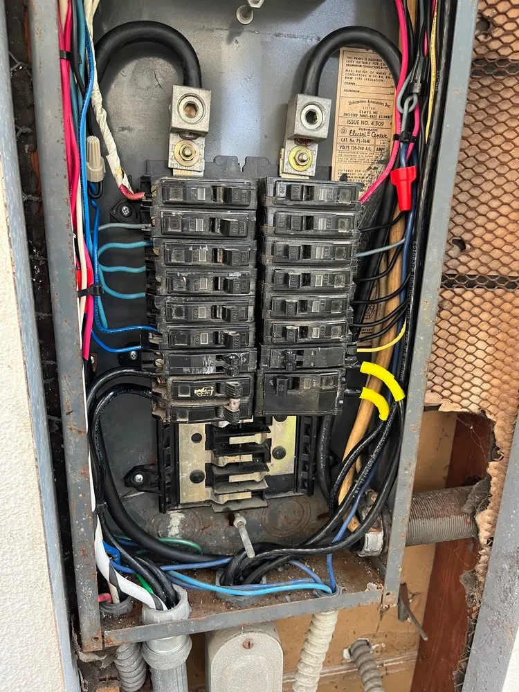 Slide of HDJ Electric Service