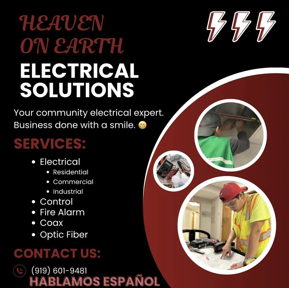 Slide of Heaven on Earth Electrical Solutions