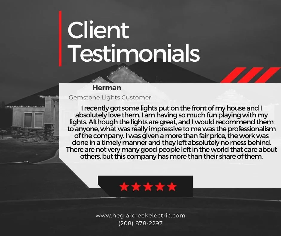 Slide of Heglar Creek Electric