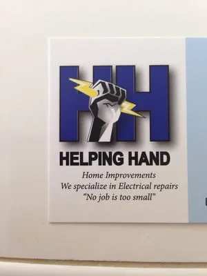 Helping Hand Handyman Service Logo