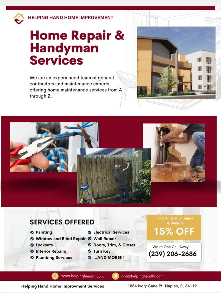 Slide of Helping Hand Home Improvement
