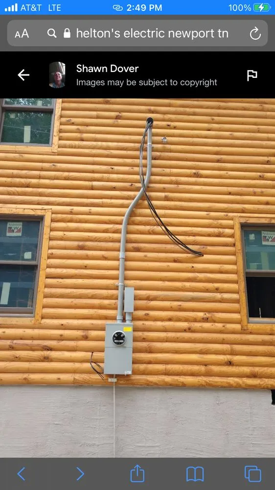 Slide of Helton's Electric