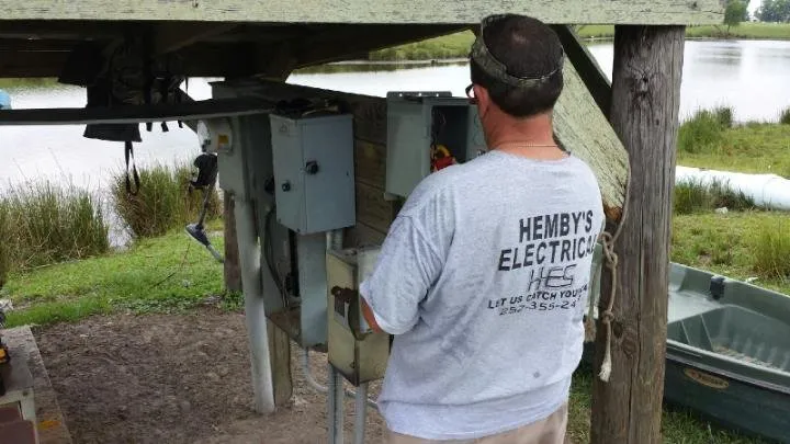 Slide of Hemby's Electrical Service
