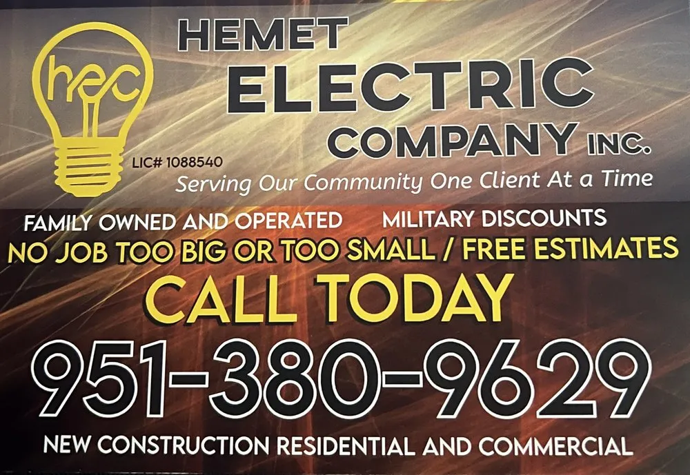 Slide of Hemet Electric