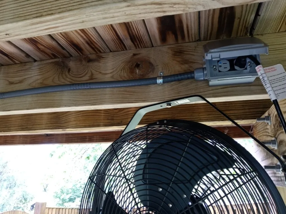 Professional lighting installation in Bunker Hill, WV by Henpecked Holler Handy Service