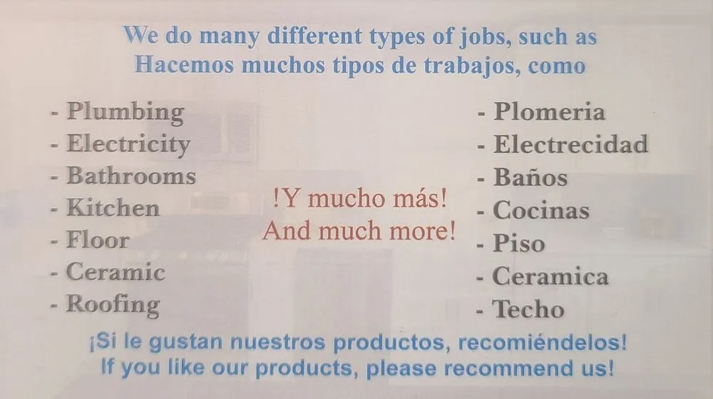 Slide of Henry Construction