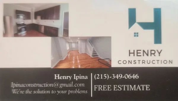 Henry Construction Logo