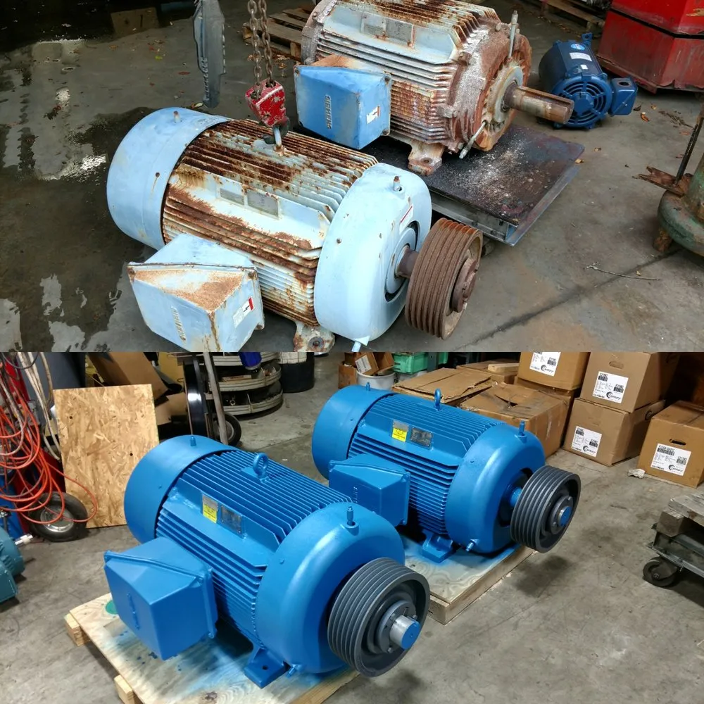 Slide of Henry's Electric Motor Service