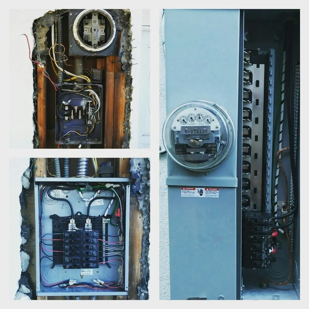Slide of Henry's Electric Service