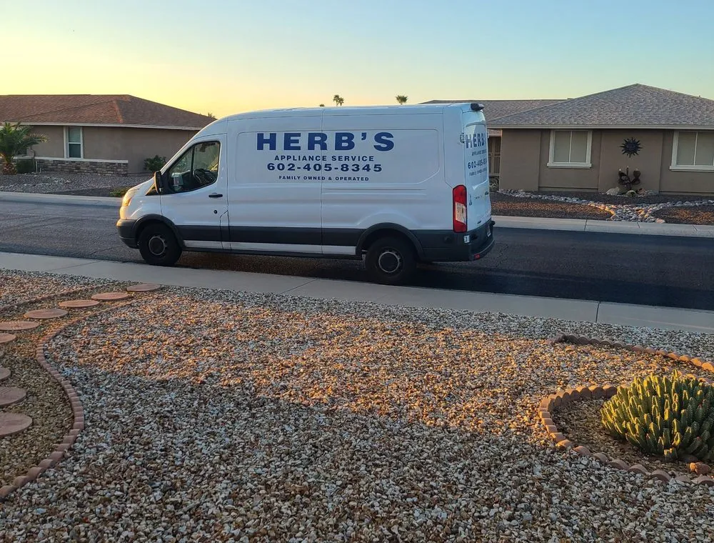 Slide of Herb's Appliance Service