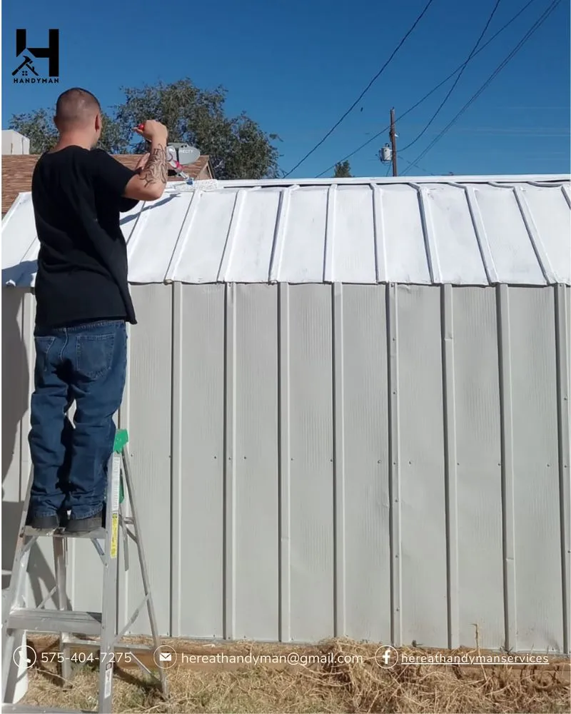 Slide of Here at Handyman